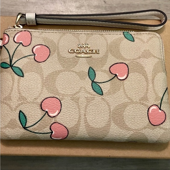 COPY - Coach cherry print 🍒. Never used . Bought off Poshmark. - Picture 2 of 2